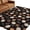 Black, variant on Round Area Rugs 5Ft, White Pumpkins Fall Non-Slip Washable Circle Rugs Carpet, Thanksgiving Maple Leaves Black Indoor Outdoor Rug Floor Mats Throw Runner for Bedroom Living Room Bathroom