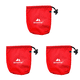 thumbnail image 1 of Almacenamiento al aire libre Senderismo Kits Bolsa Camping Clavo Viento Cuerda Hebilla Bolsa Rojo, 1 of 6