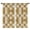 Sunflower and Gingham, variant on Sunflower and Gingham Brown Pattern Insulated Teens Curtains Set Of 2, Bedroom Essentials, Toddler Room Decor 42"x54"