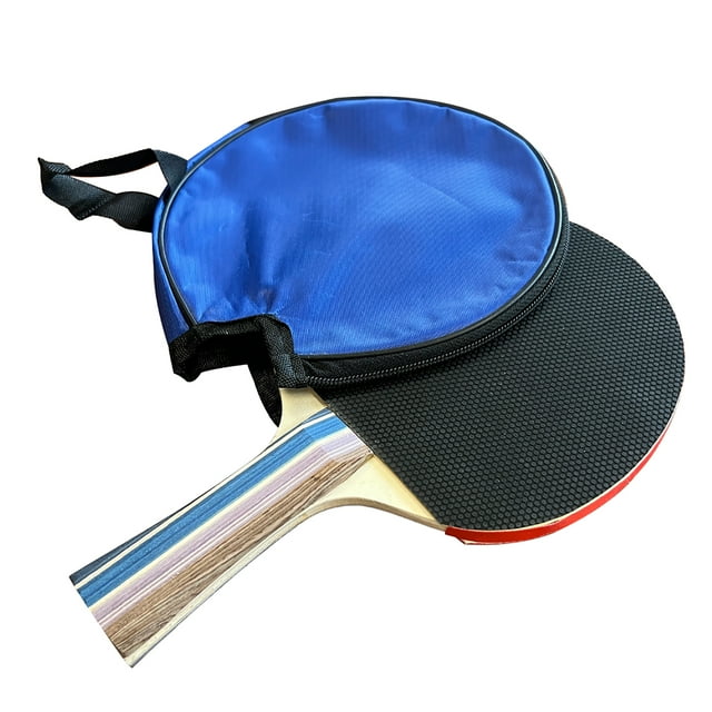 PRISP Pagaie de Tennis de Table de Compétition - Raquette de Ping-Pong avec Housse et Revêtement en Éponge