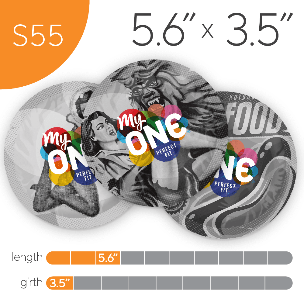 MyONE® Condoms Size S55, 36-Count