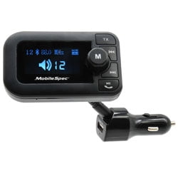 MobileSpec MBS13203 12V/DC FM Transmitter with USB and  