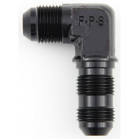 Fragola #12 x 90 Deg Bulkhead Fitting Black