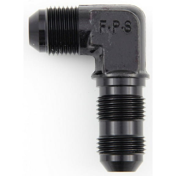 Fragola #12 x 90 Deg Bulkhead Fitting Black