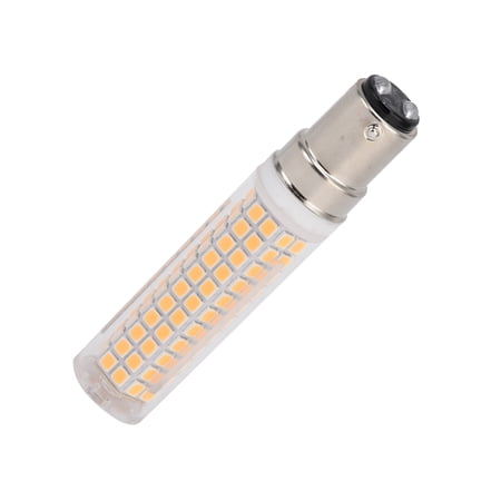 M Buder BA15D LED Corn Bulb 15W 1500LM 136LED Dimmable Light Bulb, 100W Halogen Equivalent Warm White 110V Lamp for Chandelier, Ceiling Pendant, Wall Sconce and Table Lamp (3.4 in / 8.7 cm, 1-Pack)