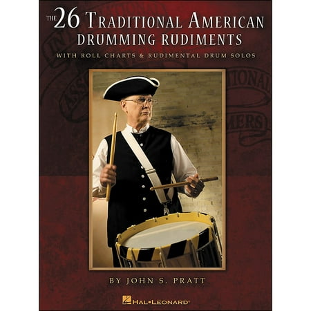 Hal Leonard 26 Traditional American Drumming Rudiments - with Roll Charts & Rudimental Drum