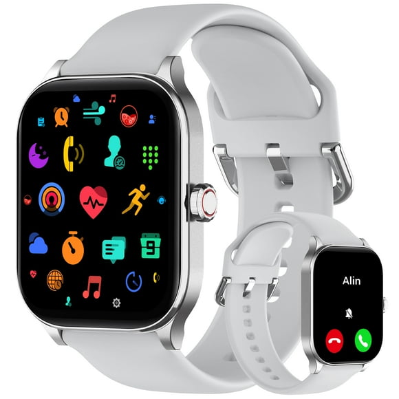 Reloj inteligente Othalne de 2.01 pulgadas para Android y iPhone con frecuencia cardíaca
