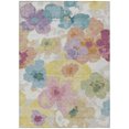 thumbnail image 2 of Addison Rugs Chantille Indoor/Outdoor Transitional Floral Beige Machine Washable Rectangle Rug, 10' x 14', 2 of 8