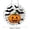 A, variant on Gaecuw Acrylic Halloween Suncatcher Pendant, Stained Glass Bat Ghost Window Hanging Decor with Hook for Garden Home Wall Door 12x12 in