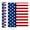 F, variant on PPKVUFD America Flag Vinyl 1 Pcs 10'' x 12'', USA Flag Patriot Pattern PU Iron-On HTV Vinyl for T-Shirts Craft DIY, Stars Heat Transfer Vinyl Compatible with All Cutters