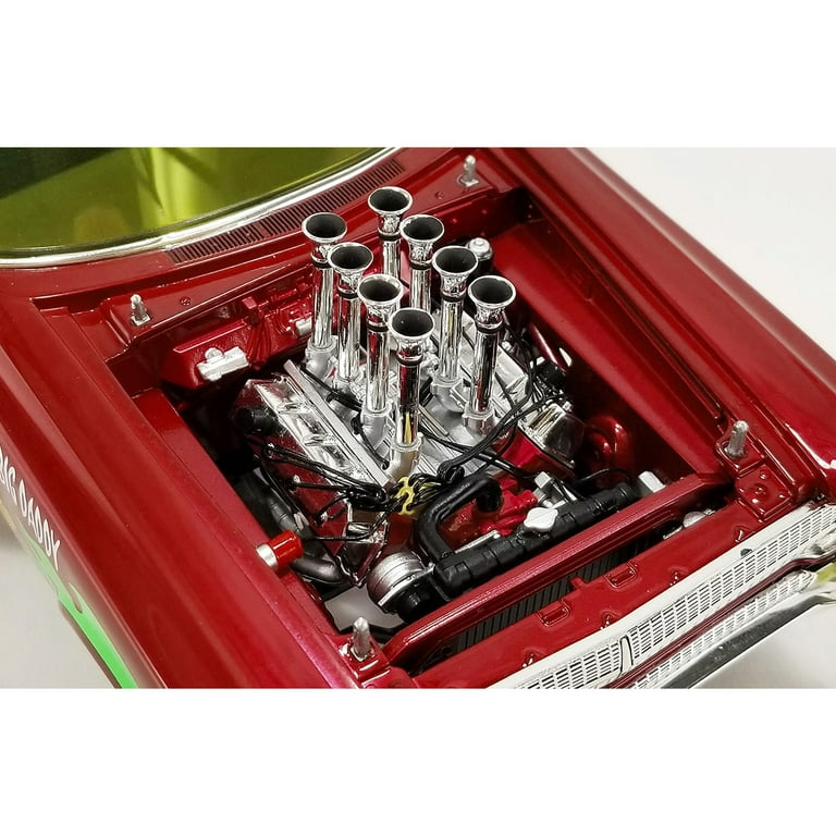 1965 PLYMOUTH AWB BIG DADDY RAT FINK RED DRAG RACE CAR 1:18