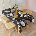 thumbnail image 6 of Accented Spooky Halloween Pattern Rectangle Tablecloth 60"x120",Waterproof Polyester Rectangle Table Cloth, Wipeable Spillproof Polyester Tablecloth for Dining, Camping, Indoor and Outdoor, 6 of 6