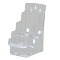 thumbnail image 4 of LOVIVER Acrylic Business Card Display Stand Literature Pamphlet Sign Brochure Holder A6 3 Tiers, 4 of 8