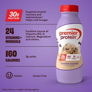 Premier Protein Shake, Cookie Dough, 30g Protein, 11.5 fl oz, 12 Ct
