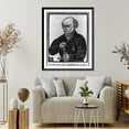 thumbnail image 4 of Historic Framed Print, [Paracelsus, 1493-1541, half-length portrait, facing left], 17-7/8" x 21-7/8", 4 of 9