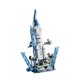thumbnail image 2 of Juego de bloques de construcción de cohetes espaciales, ciencia educativa, exploración espacial, juguetes de cohetes para niños, regalo de cumpleaños, azul, 2 of 5