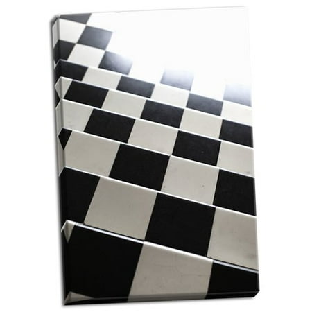 Ebern Designs Checkers Close-up Photographic Print