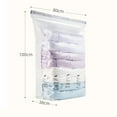 thumbnail image 6 of Vacuum Storage Bag No Need Pump Dustproof Moisture-proof Clothes Quilt Blanket Bedding Space Saver Sealer Compression Bag, 6 of 7