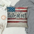 thumbnail image 2 of PHYHOO Independence Day Quotes Pillow Covers Patriotic Throw Pillow Cases Faith Family Freedom Farmhouse Decorative Cushion Covers for Sofa Couch Linen, 2 of 5