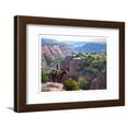 thumbnail image 1 of Hard to Get To Canyon Southwestern Art Figurative Landscape Cowboy Men Framed Print Wall Art by Jack Sorenson Sold by Art.Com, 1 of 2