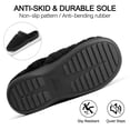 thumbnail image 5 of Ecetana Womens House Slippers Memory Foam Fuzzy Slippers Non-Slip Warm Indoor Bedroom Slippers, 5 of 6