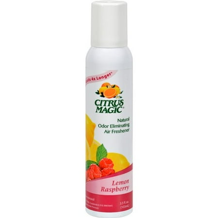 - Citrus Magic Lemon Raspberry Odor Eliminator, 3.5 fl oz