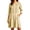 Beige, variant on SETOOFF Women Round Neck 3/4 Sleeve Embroidered Shift Dress Loose A Line Short Dress with Side Pockets Casual Summer Beach Travel Weekend Shopping Outdoor Vacation Daily Outfits