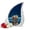 Polar bear-3, variant on VALERASH Polar Bear Companion Urns for 2 Adults Set of 5 - Teardrop Urns for Human Ashes Adult Male & Female - 10 & 3 Inch