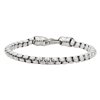 Arista Men's Rolo Link Bracelet in Polished Solid Stainless Steel, 8.5"