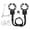 Chain Lock, variant on ROCKBROS Scooter Chain Lock Bike Chain Lock with Keys - 23.4" Heavy Duty Anti-Theft Security Lock for Bikes & Scooters
