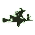 thumbnail image 2 of Taicans 6Pcs Halloween Witch Glow in The Dark Halloween Wall Decals - Self-Adhesive Spooky Decor for Windows,Doors,Light Switch,Home & Party - Reusable,Easy to Apply & Remove, 2 of 7