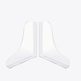 thumbnail image 1 of ABCISI Clear Acrylic Shower Splash Guard, 2 Pack with Tapes, Keep Water in Shower & Floors Dry, 1 of 7