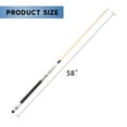 thumbnail image 3 of GSE Set of 4 White Hardwood Billiard Pool Cue Sticks. 58" 2-Piece Maple Pool Stick 18/19/20/21oz Combo Set for Commercial, Bar/House Use, 3 of 8