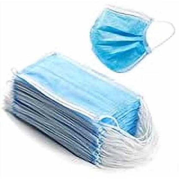 Disposable 3 ply Mask with Ear Loops 1000