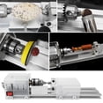 thumbnail image 4 of Milling Lathe Machine, Milling Lathe Machine Pure Steel Drill Chuck Mini Lathe Miniature Bead Machine 12-24V DC Woodworking, Power Milling Machines, 4 of 8