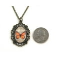thumbnail image 2 of Monarch Butterfly Necklace - Gift for Women - Handmade, 2 of 8