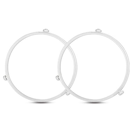 

4X（Microwave Turntable Ring Microwave Rotating Ring Roller Replacement Parts - for Microwave Oven Plate Cover）