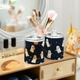 thumbnail image 7 of Ckdifva Stars and Ghosts Storage Jar with Lid Acrylic Organization Storage Containers Set of 2, 7 of 7
