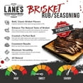 Lane's Brisket Rub Seasoning, HHA1 AllNatural Championship Butt Rub
