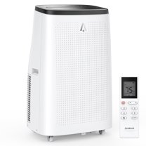 Portable Air Conditioner 14,000 BTU, Air Conditioners 3-IN-1 Quiet AC Unit Cools Room up to 750 sq. ft, Built-in Dehumidifier, Fan, Auto, Sleep Modes, Exhaust Hose and Window Kit