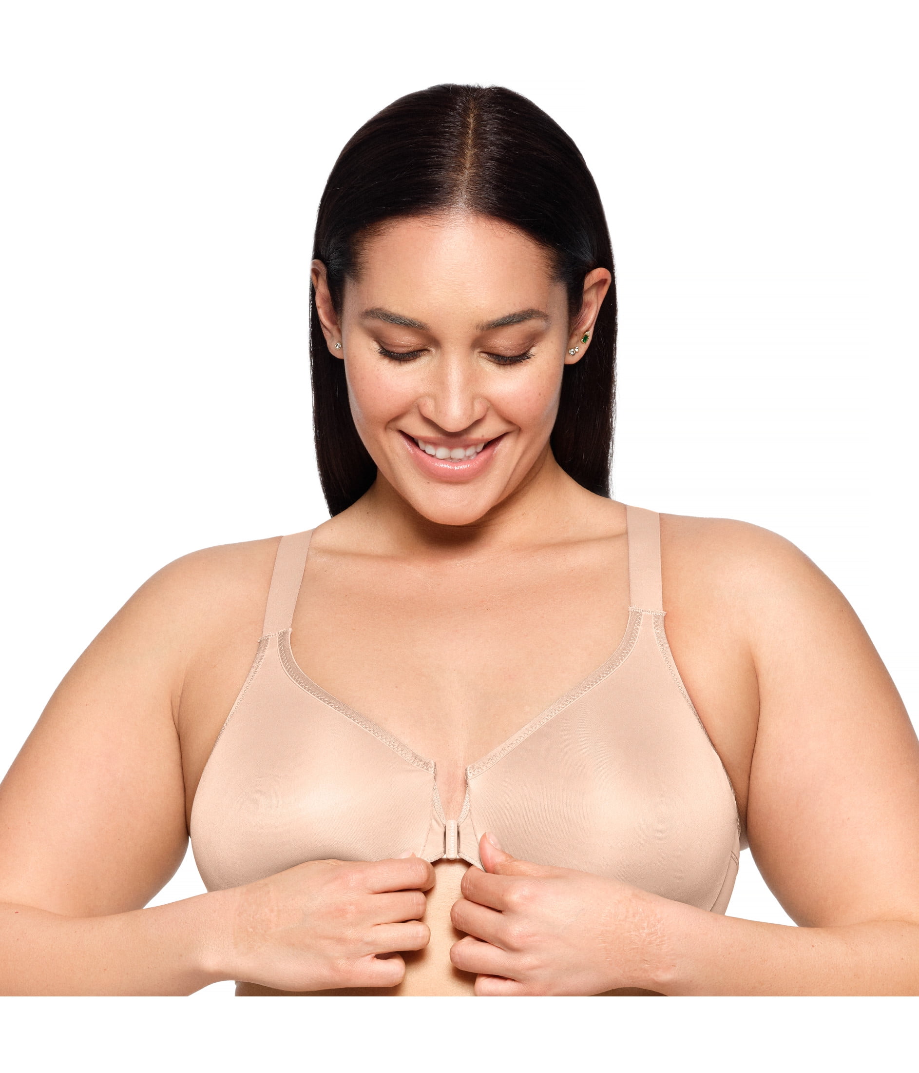 Glamorise WonderWire Front-Closure Posture Back Underwire Bra 9265 (Women's & Women's Plus)