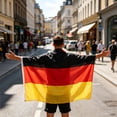 thumbnail image 1 of Flag Cheer Football Fans Cape, 1 of 5