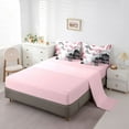thumbnail image 5 of Castle Fairy Watercolor Scenery Twin Bedding Sets,Japanese Style Bedding Comforter Set, 5 of 8