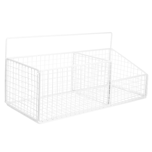 Cesta colgante para cocina, cesta organizadora de almacenamiento, soporte para champú para baño, 1 Juego