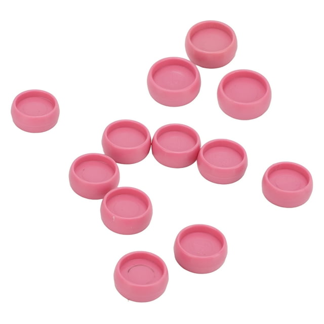 Fugacal Plastic Binding Rings, Portable T Type, for Mushroom Hole Pages, 12 Count