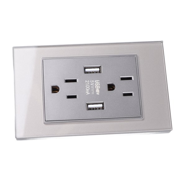 Plug Outlet, Wear  US Wall Plug Outlet US Plug 110-220V  for Home