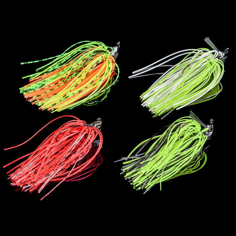 7g / 10g Fishing Buzz Bait Spinnerbait Lure Buzzbaits with Jig Head Hook Mixed Color, Size: 7A