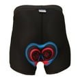 thumbnail image 1 of Pantalones cortos de ciclismo para hombre con acolchado en D, cintura elástica alta, transpirables y a prueba de golpes. 3XL, 1 of 9