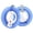 Blue, variant on BOKYAN ABS Multifunction Sea Fishing Wheel Hand Wire Wrapping Fly Line Fishing Reel Accessory, Blue, 8.66 inches / 22 cm