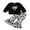 Black, variant on Toddler Kids Little Girls 2PCS Fall Clothing Sets 6 12 18 24 Months 2T 3T 4T Long Sleeve O Neck Tops Leopard Print Flared Pants Clothing Set